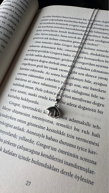 Beden beyaz Renk Kolye
