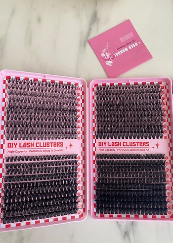 800 ADET 30-40-50-60D KİTAP KİRPİK SET