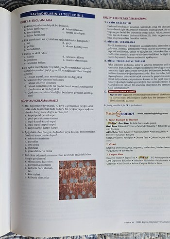 Beden Campbell Biyoloji 9. Baskıdan Çeviri