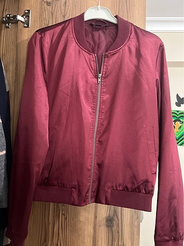 36 Beden bordo Renk Saten bordo hırka