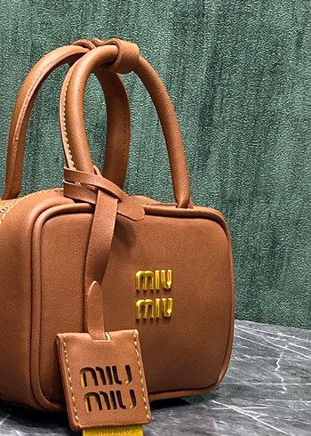 Miu Miu taba. rengi Deri Kadın Çanta