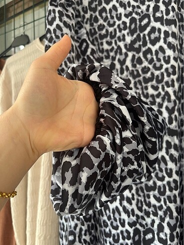 Zara Leopar elbise