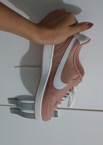 Renkli Pembe Spor Ayakkabı Velcro Detaylı - Görsel 5