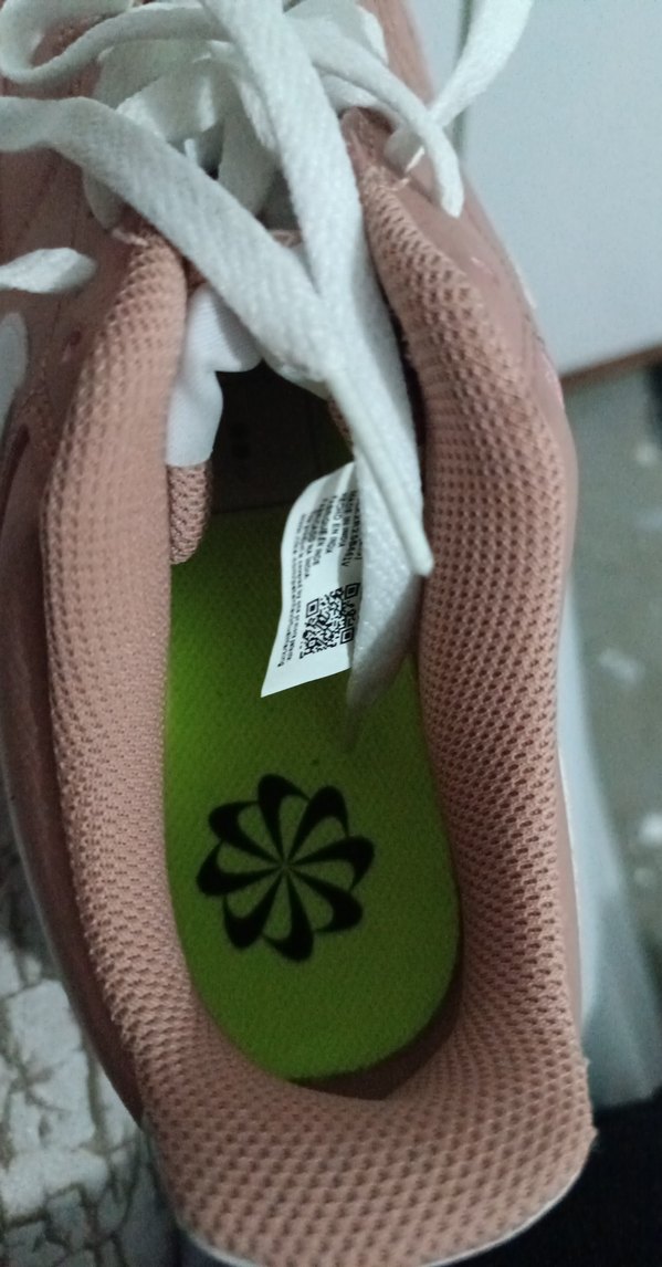 Renkli Pembe Spor Ayakkabı Velcro Detaylı - Görsel 3