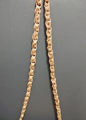  Beden camel Renk camel rengi kağıt ipten Bohem Kadın Çapraz Çanta