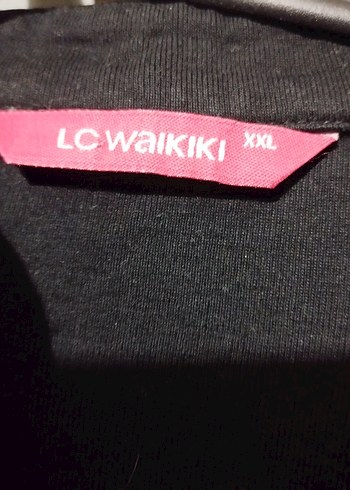 Mavi Çiçek Desenli Uzun Kollu V Yaka Kadın Bluz - Görsel 3