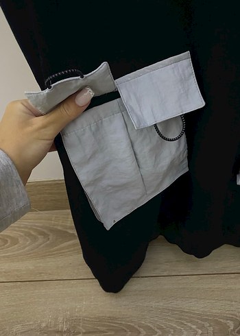 Kadın Siyah Rahat Kesim Sweatshirt - Görsel 2