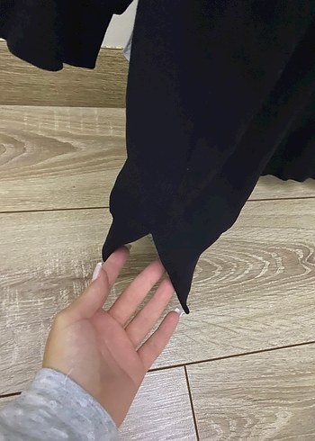 Kadın Siyah Rahat Kesim Sweatshirt - Görsel 5