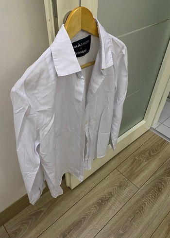 SAGAZASTUDIO Beyaz kadın gömlek - Görsel 2