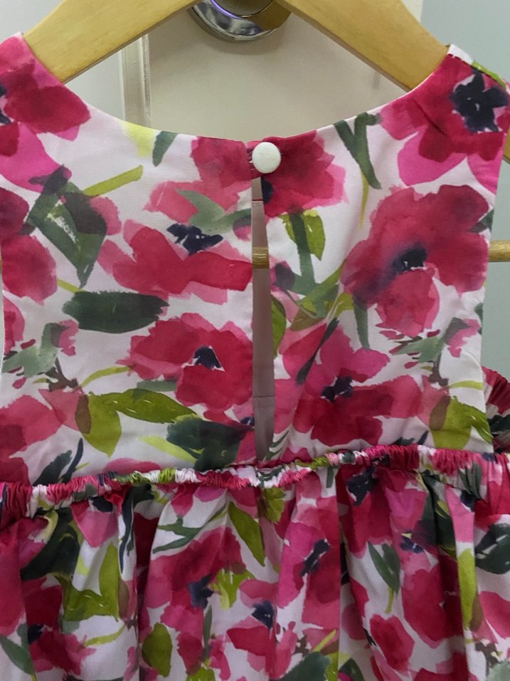 Kısa fırfırlı elbise - Görsel 4