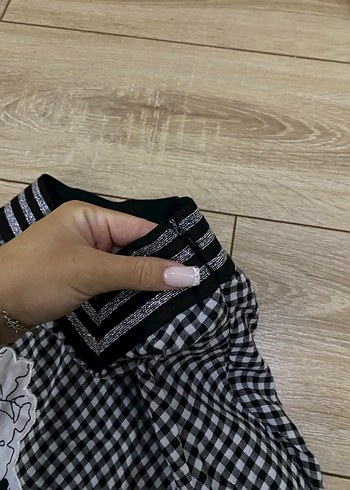 Nakışlı Siyah Kadın Midi Etek - Görsel 4