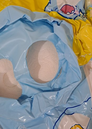 Renkli Çocuk Yüzme Simidi gölgelikli. - Görsel 3