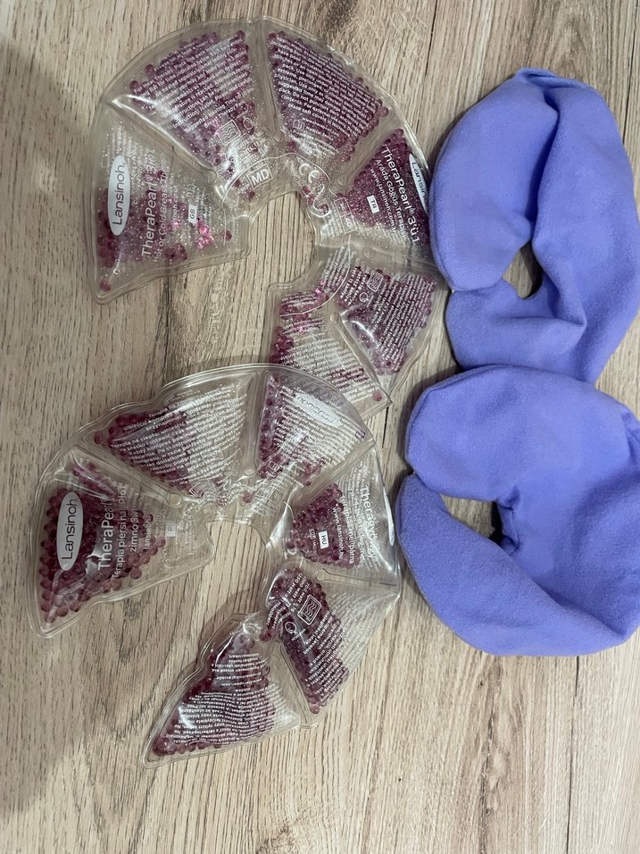 Lansinoh Sıcak Soğuk Kullanım Jelli Göğüs Pedi - Görsel 2