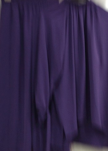 Mor Uzun Kollu Salaş Tunik - Görsel 3
