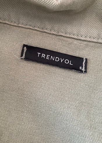 Trendyol & Milla Düğmeli, yeşil Renkli Kadın Keten Ceket