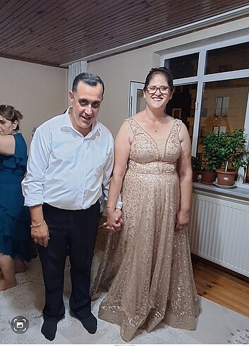 Büyük beden uzun nişan elbisesi 