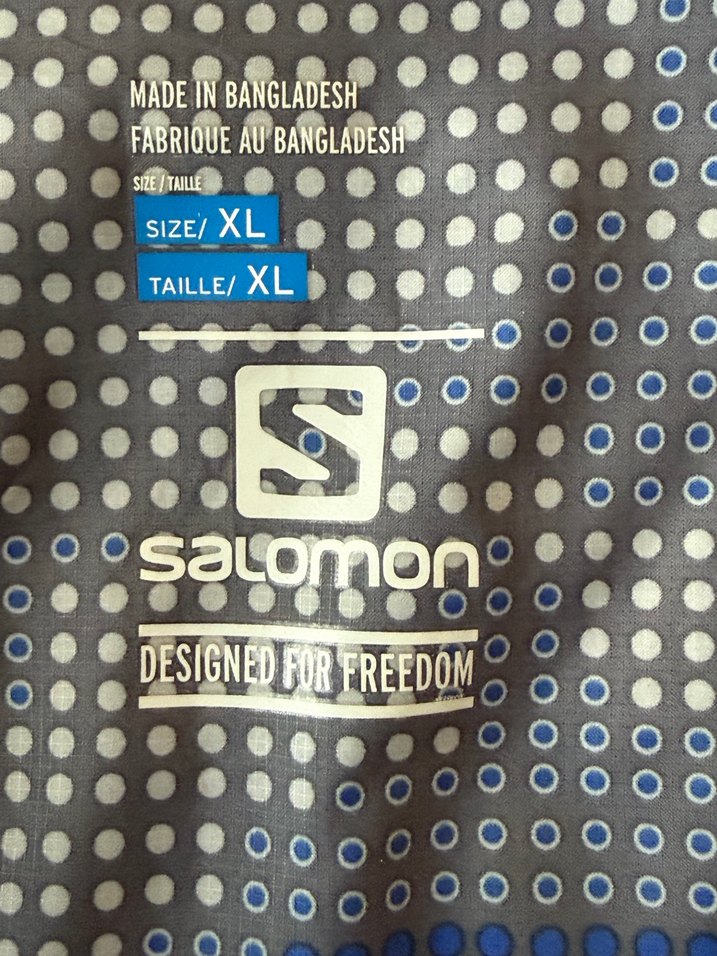 Salomon orijinal ruzgarlik ve ceket XL - Görsel 4