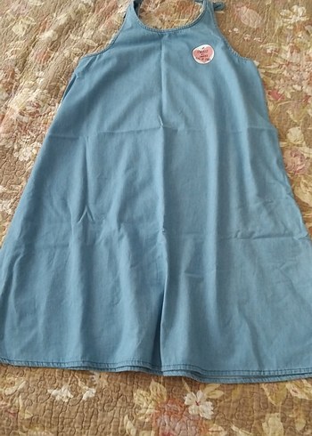 LC Waikiki Pastel Mavi cocuk elbisesi