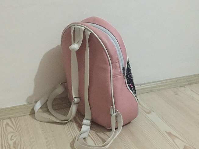 Beden pembe Renk Pullu çanta
