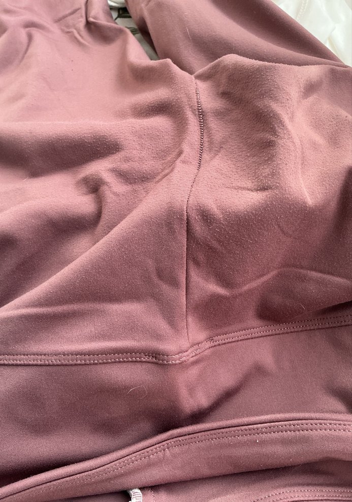 Bordo Midi Kadın Tayt - Görsel 3