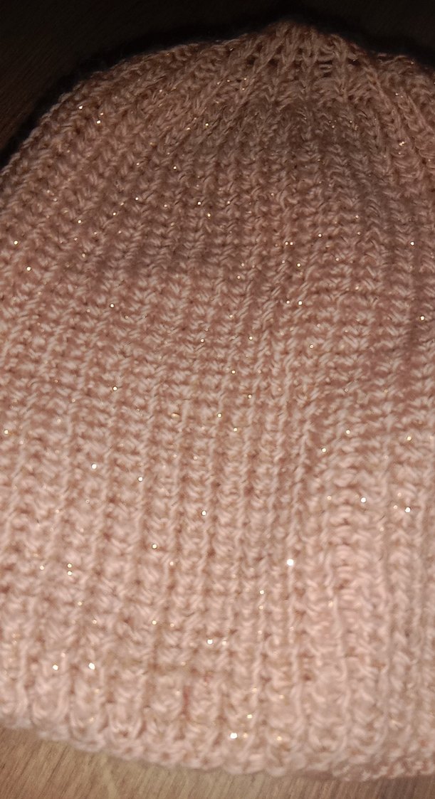 Bej Bohem Örgü Kadın Bere - Görsel 3