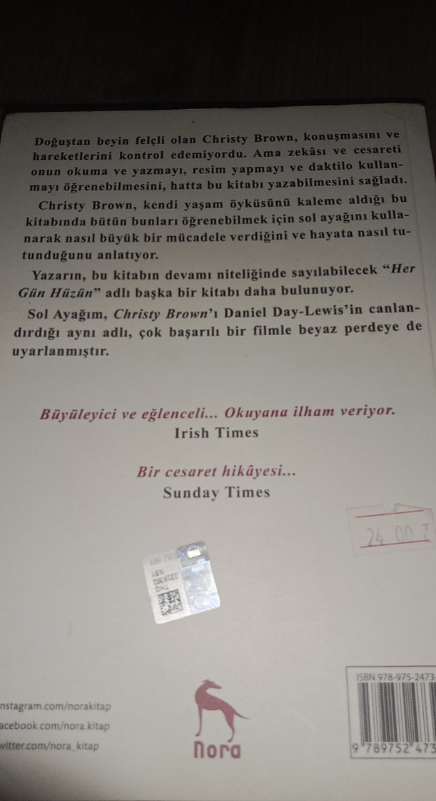 Sol Ayağım - Christy Brown - Görsel 3