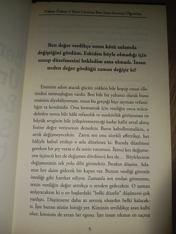 Beni Unutma Ben Sana Sevmeyi Öğrettim - Hakan Özkan - Görsel 2