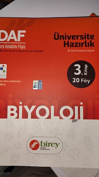 Birey biyoloji 3. Foy ( 12. Sınıf konuları)