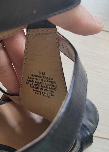 36 Beden Nine West, Dolgu Topuk, 36 numara