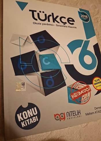 Türkçe Konu Kitabı 6. Sınıf 2018