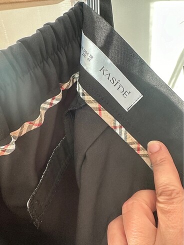 xxl Beden siyah Renk Kumaş cepli pantolon