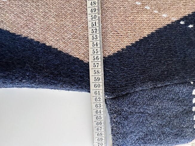 l Beden kahverengi Renk Lacivert taba oversize kazak