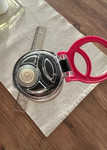 Pembe Unicorn Desenli Çocuk Matara - Görsel 3