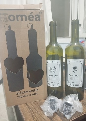 Beden Zeytin ve Ayçiçek Yağı Şişeleri