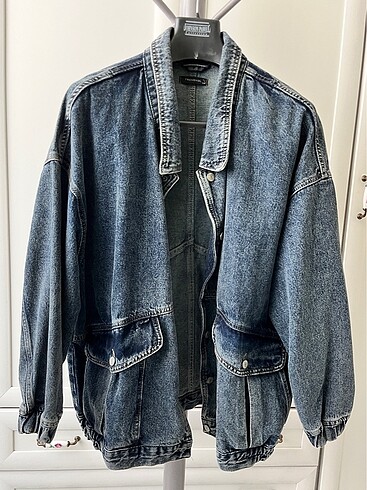 Oversize denim ceket