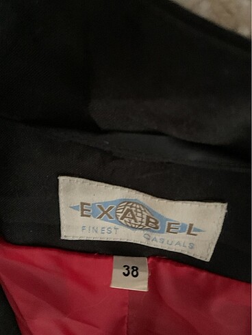 38 Beden Fermuarlı Blazer Ceket