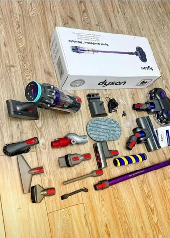 Mor Dyson Kablosuz Elektrikli Süpürge Seti