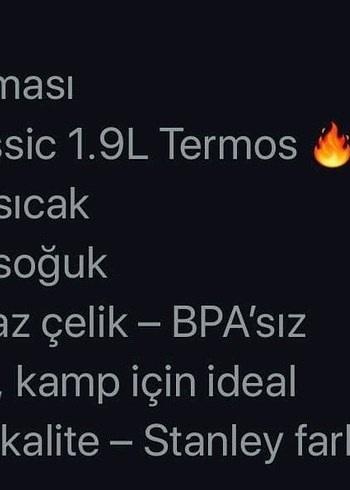 Diğer Stanley Termos - Haki Renk