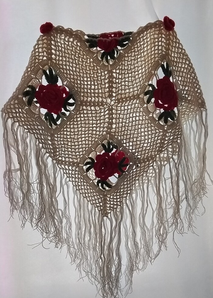 Kız çocuk 3 yaş panço - Görsel 2