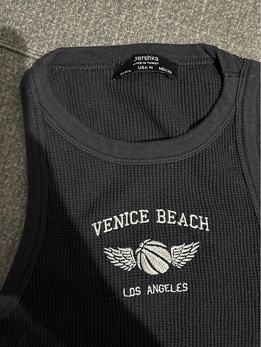m Beden Crop bershka m beden dar kalıp siyah