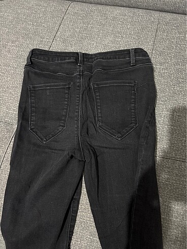 xs Beden gri Renk Kot pantolon
