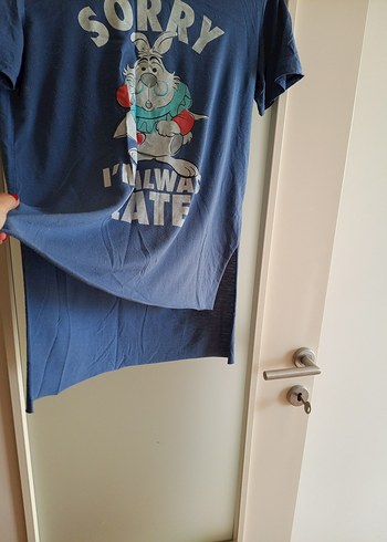 Walt Disney World Çizgi Karakter logolu uzun t-shirt