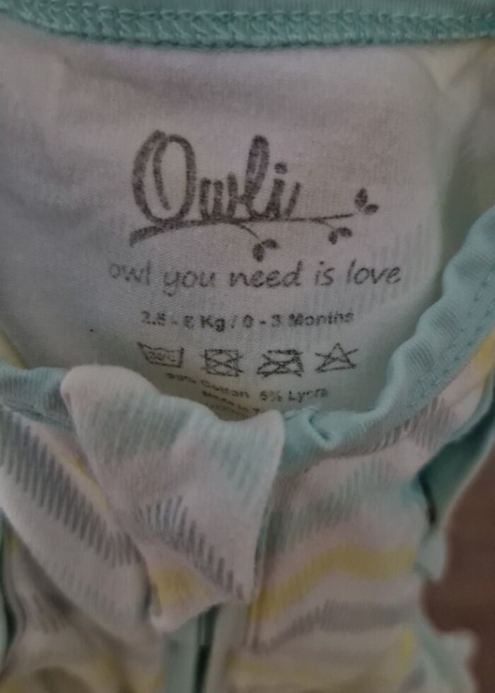 Owli 0-3 ay uyku tulumu - Görsel 3