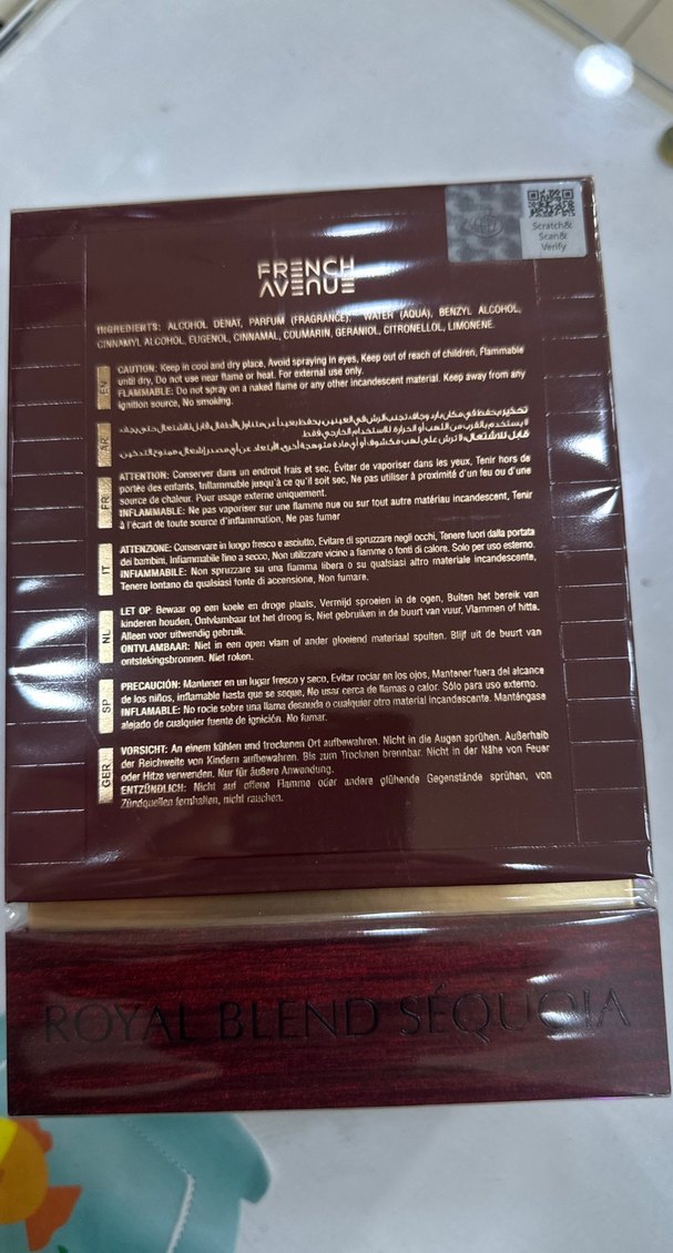 Royal Blend Séquoia Erkek Parfümü - Görsel 3