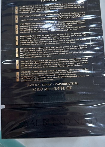 Royal Blend Nero Erkek Parfümü 100ml - Görsel 2