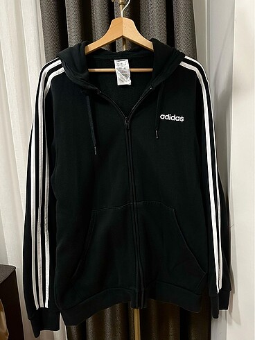 Adidas hırka L beden siyah