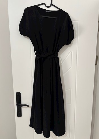 Siyah Midi Kadın Elbise - Görsel 2