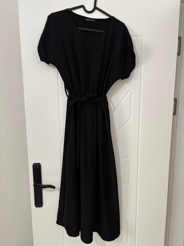 Siyah Midi Kadın Elbise - Görsel 2