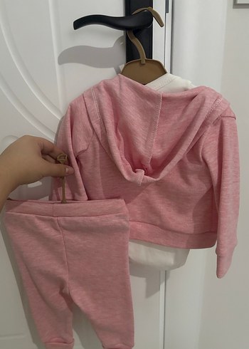 Pembe Bebek Kız 3lü Takım - Görsel 4