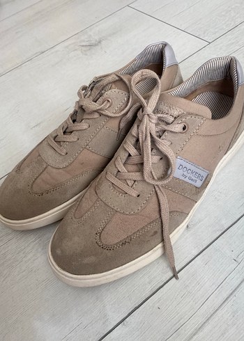 Bej Süet Erkek Sneakers - Dockers